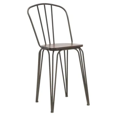 Krzesło Barowe HARLEM 54 45 102 Zestaw 2 szt. (Wysokość siedziska 61 cm)